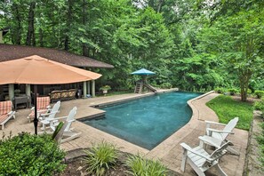 Beheizter Pool