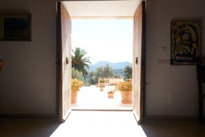 4 bedrooms, iron/ironing board, WiFi, bed sheets - Traditional Mallorcan finca with panoramic views of the sea and the mountains (Manacor)