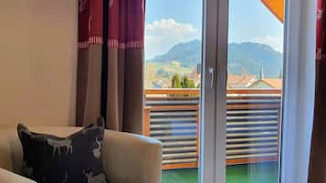 Family Condo, 2 Bedrooms, Mountain View (Falkenstein) | Balcony