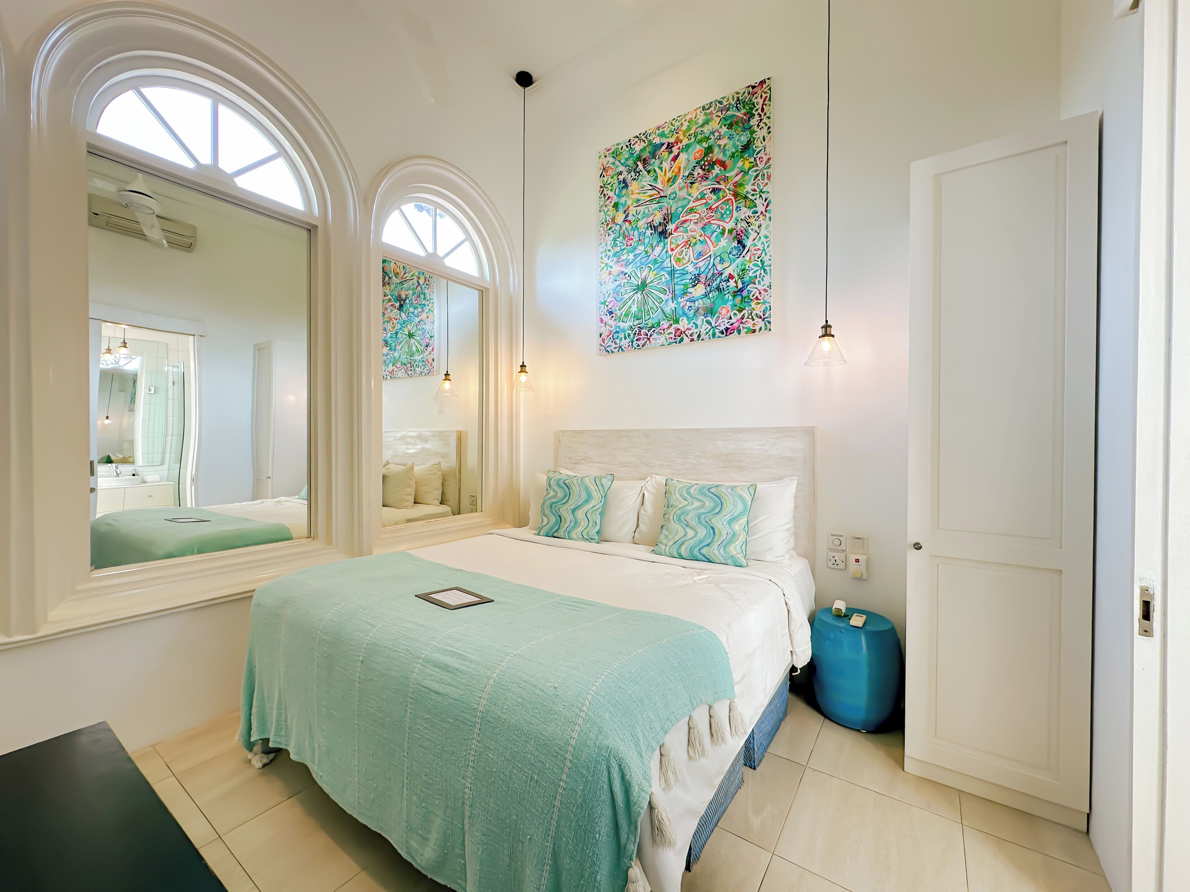 Honeymoon Villa, 1 Bedroom | 1 bedroom, in-room safe, desk, iron/ironing board