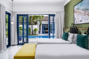 Villa Design, 3 chambres | Vue sur le jardin