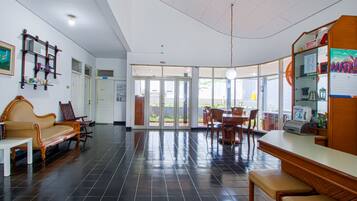 Sitteområde i lobbyen