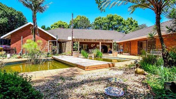 Alberca al aire libre 