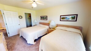 2 bedrooms, iron/ironing board, free WiFi, bed sheets - Tee Off in Style | River Creek Golf Condo in NC | RC 104 (Sunset Beach)
