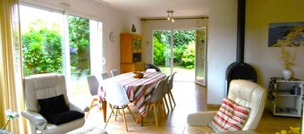 House 4 rooms 6 to 8 people quiet 500 m from the sea