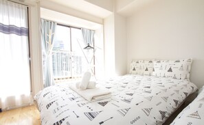 1 多间卧室、免费 WiFi、床单