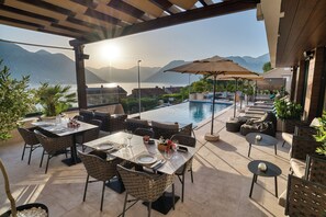 Terrace/patio - Boutique Hotel R Palazzo (Kotor)