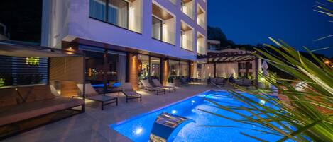 Voorkant van accommodatie