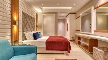 Doppia Superior, 1 letto queen, vista mare, fronte mare | Biancheria in cotone egiziano, biancheria da letto di alta qualità