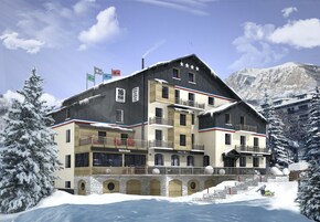 Fassade der Unterkunft