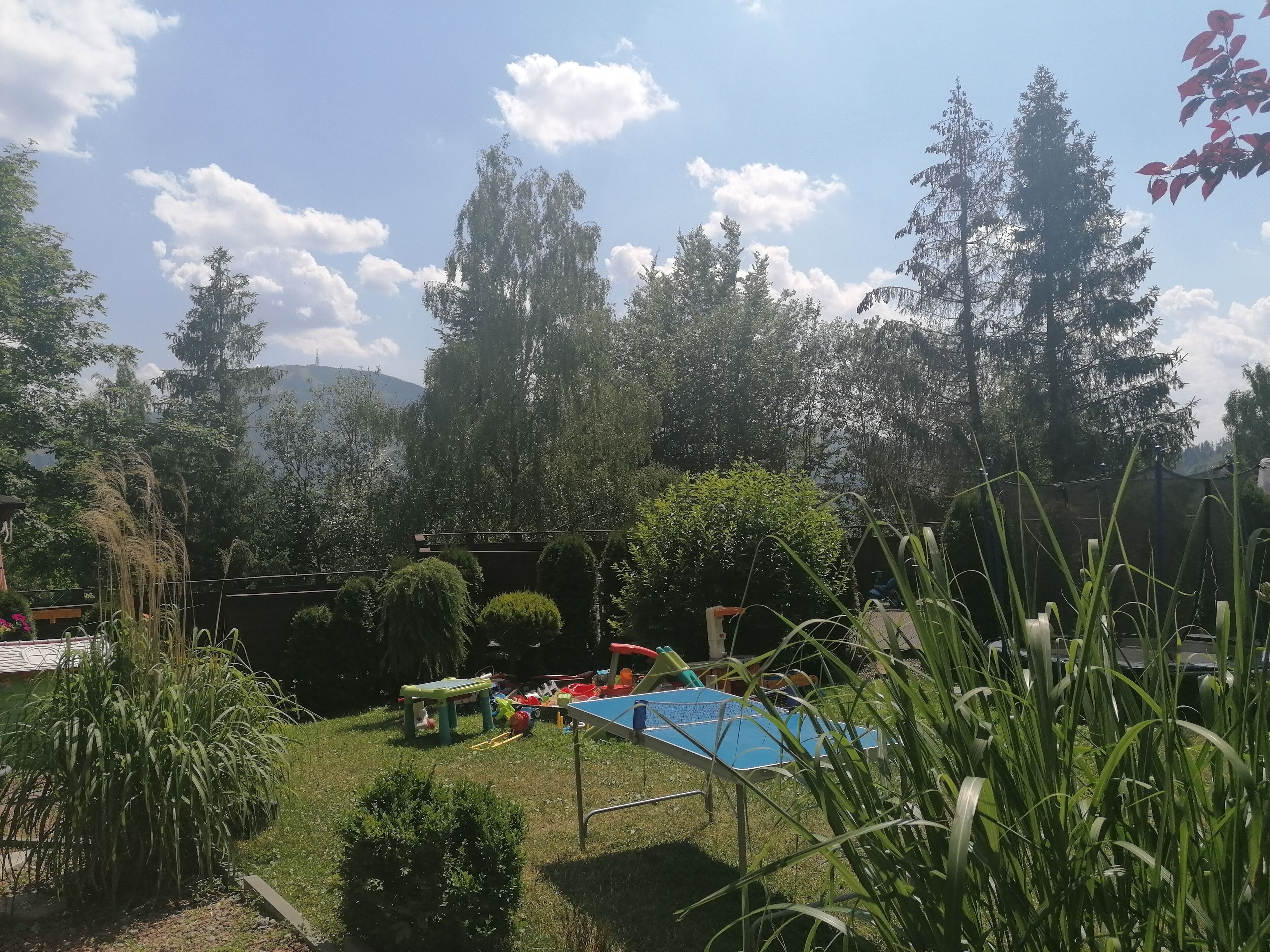 Vue depuis l’hébergement