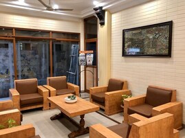 Sala de estar en el lobby