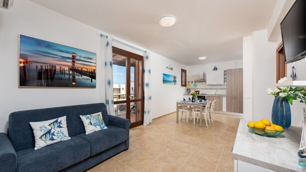 TV - I Tre Golfi Ghaliya Apartment (San Vito Lo Capo)