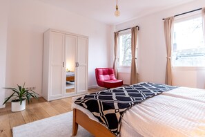 Lägenhet City (incl. cleaning fee 1) | 2 sovrum, strykjärn/strykbräda, gratis wi-fi och sängkläder