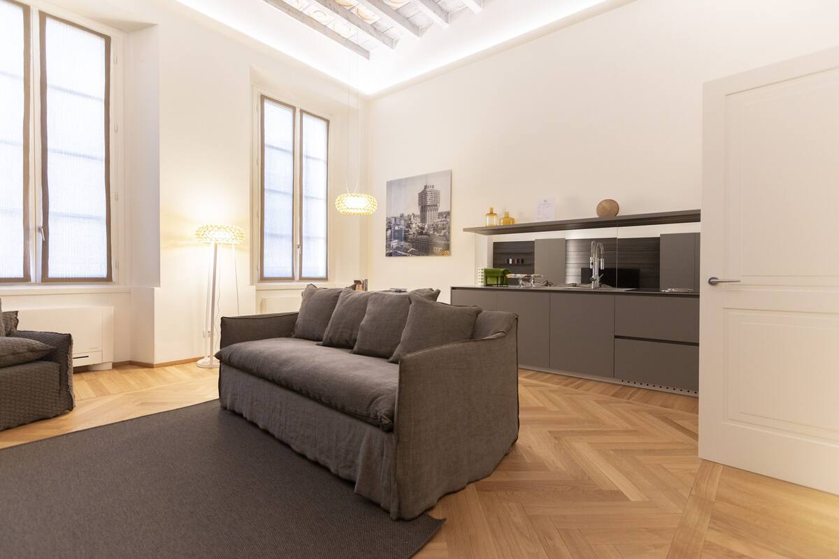 Standard Apartment, 1 Bedroom | Living area | Flat-screen TV