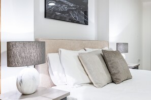 Apartemen, 2 kamar tidur, lantai dasar (sleeps 6) | 2 kamar tidur dan didekorasi berbeda-beda