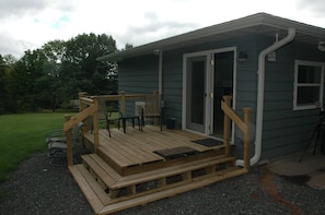 Cabin | Terrace/patio - Pine Cottage by Winfield Inn (Bayfield)