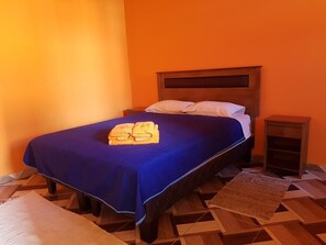 Double Room | Free WiFi, bed sheets - Hostal Casa Colque (San Pedro de Atacama)