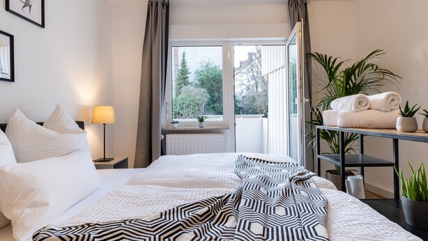 City Apartment (incl. cleaning fee) - Stylisches Apartment mit Balkon (Wuppertal)