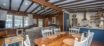 Entspannen Sie im Lakehouse mit einem Dock