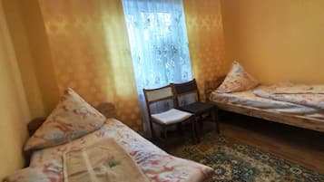 Individually decorated, individually furnished, blackout drapes