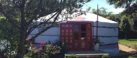 Fachada da propriedade