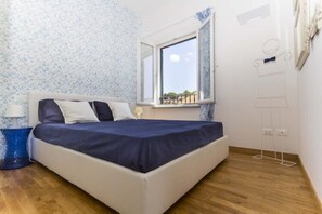 Leilighet, 1 soverom, balkong, sjøutsikt | 1 soverom og ekstrasenger (mot et tillegg)