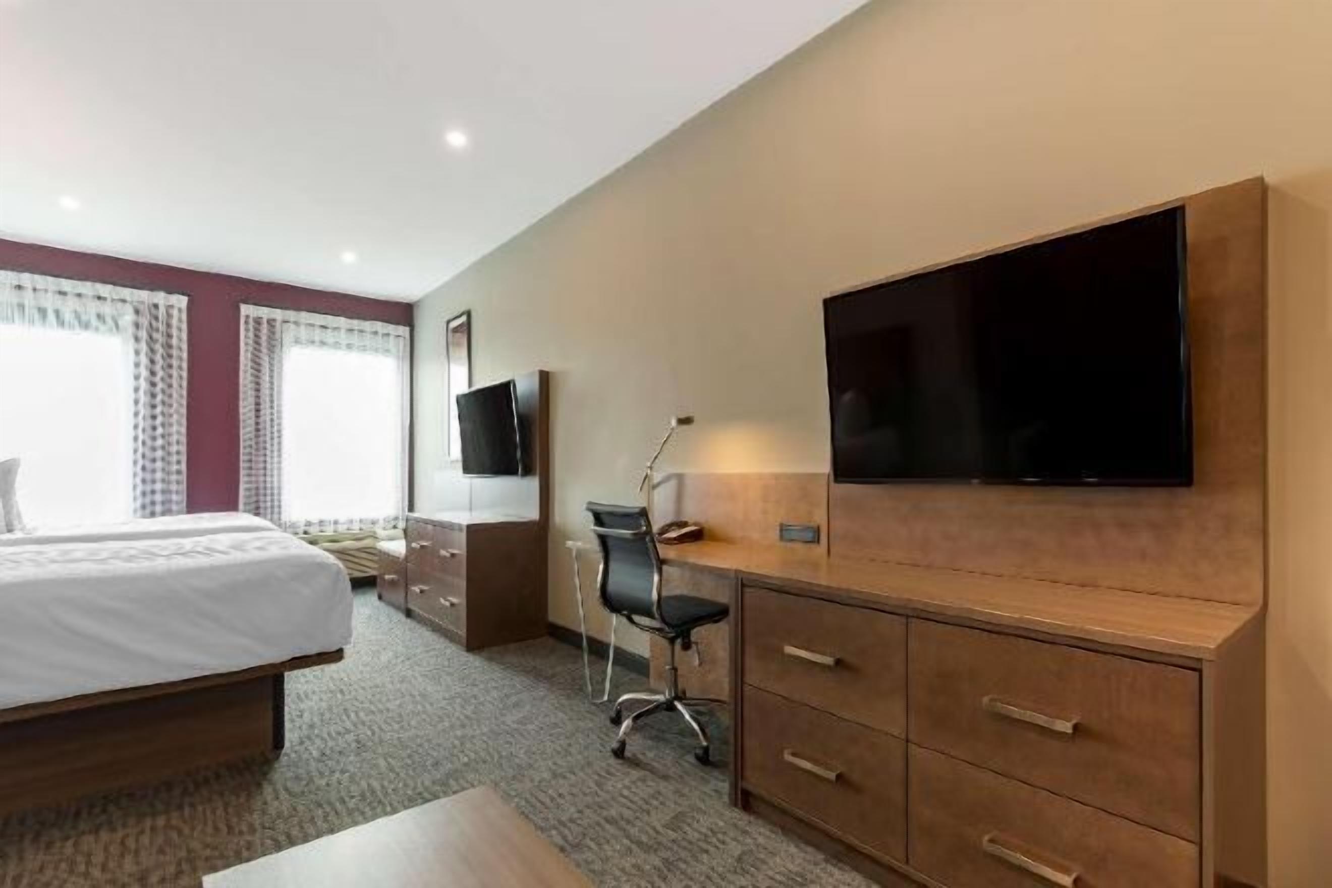 Escrivaninha, espaço de trabalho para notebook