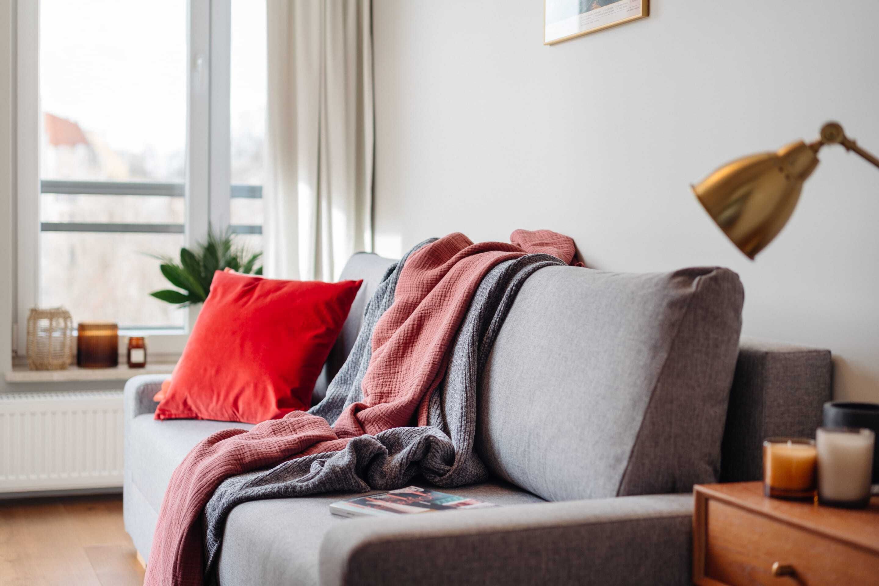 Leilighet, 2 soverom | Oppholdsrom | Flatskjerm-TV