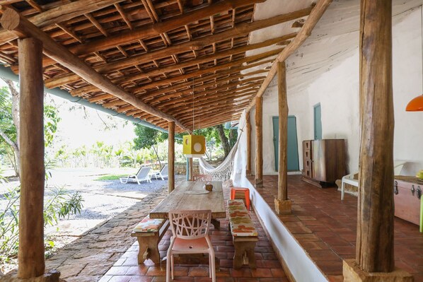 Terrace/patio - Casa Barichara del Campo (Barichara)