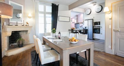 Maison de ville avec jardin