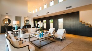 Flachbildfernseher, Kamin