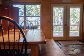Interior - *Waterfront* charming cabin w/ private boat dock (Bullard)