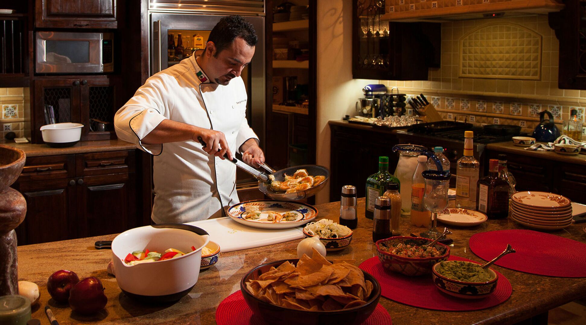 Vila (1 Bedroom) | Cozinha privada | Geladeira, fogão, cooktop, lava-louças