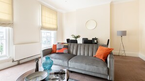 Appartement, rez-de-chaussée (B) | Coin séjour