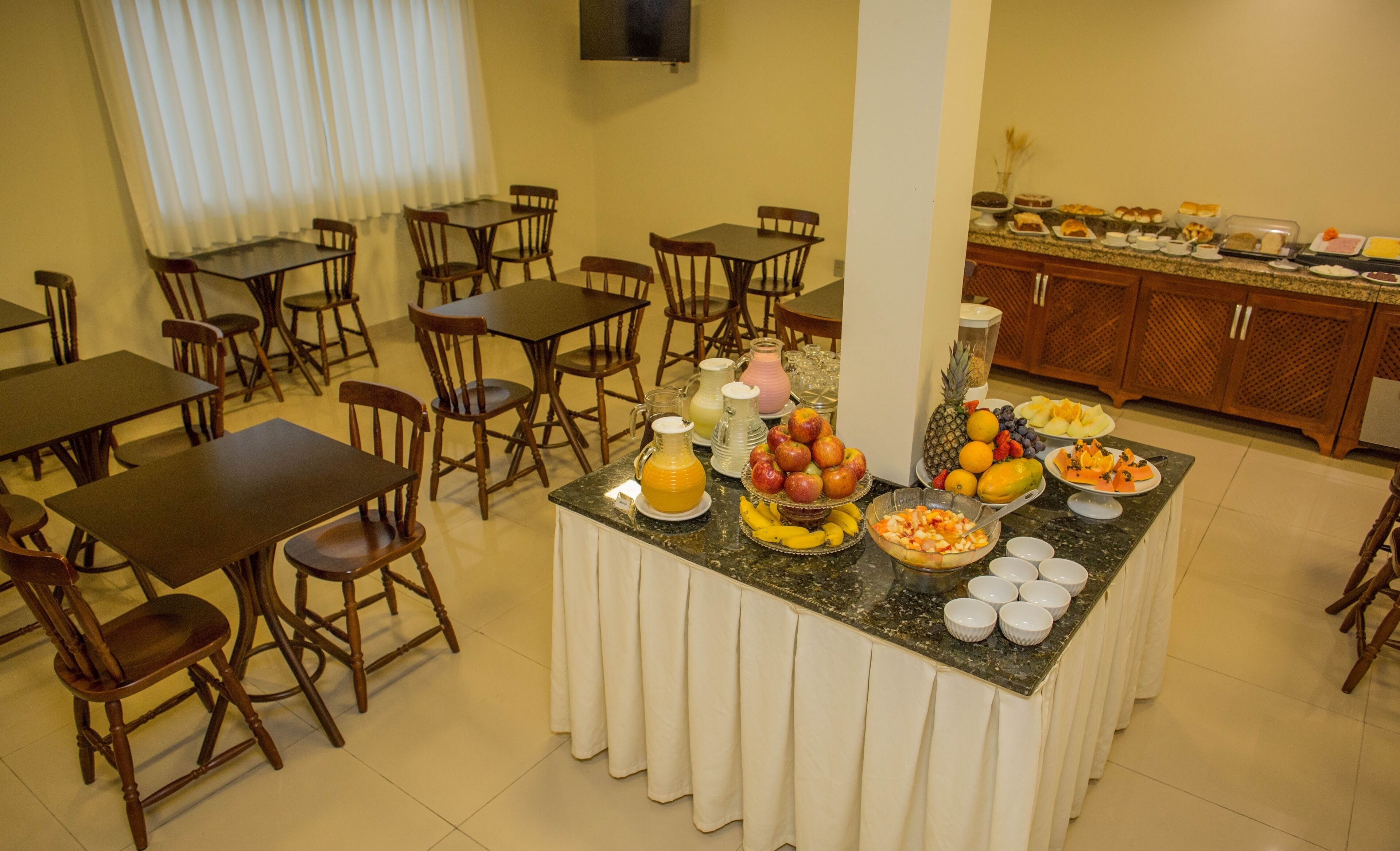 Frokostbuffé er inkludert hver dag