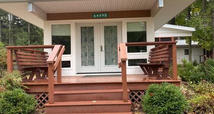 Guests have access to 200 ft of private beach & sand dunes on Lake Michigan.