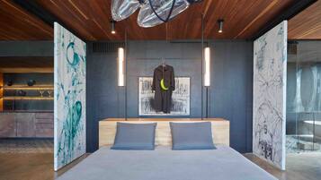 2 Schlafzimmer, Zimmersafe, kostenloses WLAN, Bettwäsche