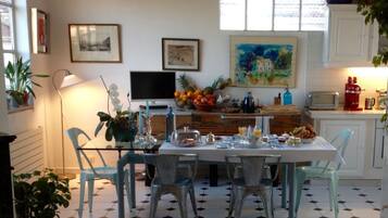 Suíte luxo, suíte, vista para o jardim (Villa Prétorina) | Restaurante