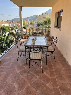 Terrace/patio - Casa Peseta. Casa Rural (Vallada)