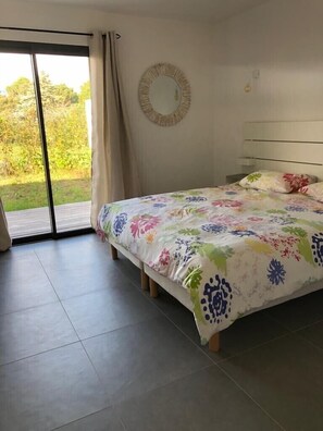 2 bedrooms, iron/ironing board, travel crib, WiFi