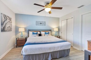 6 bedrooms, in-room safe, iron/ironing board, travel crib
