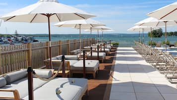 Outdoor pool, pool cabanas (surcharge), pool umbrellas