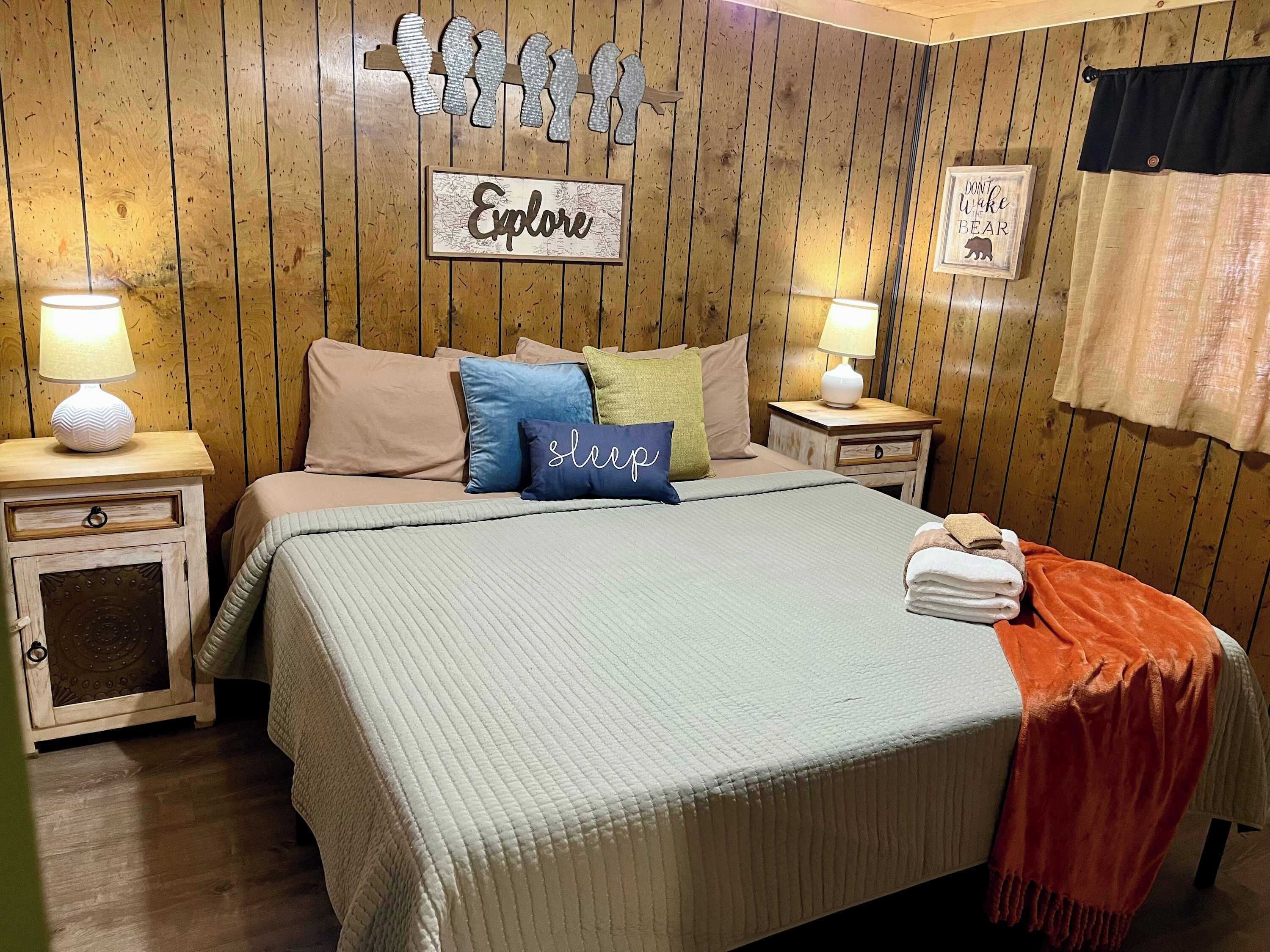 1 Schlafzimmer, Bügeleisen/Bügelbrett, kostenloses WLAN, Bettwäsche