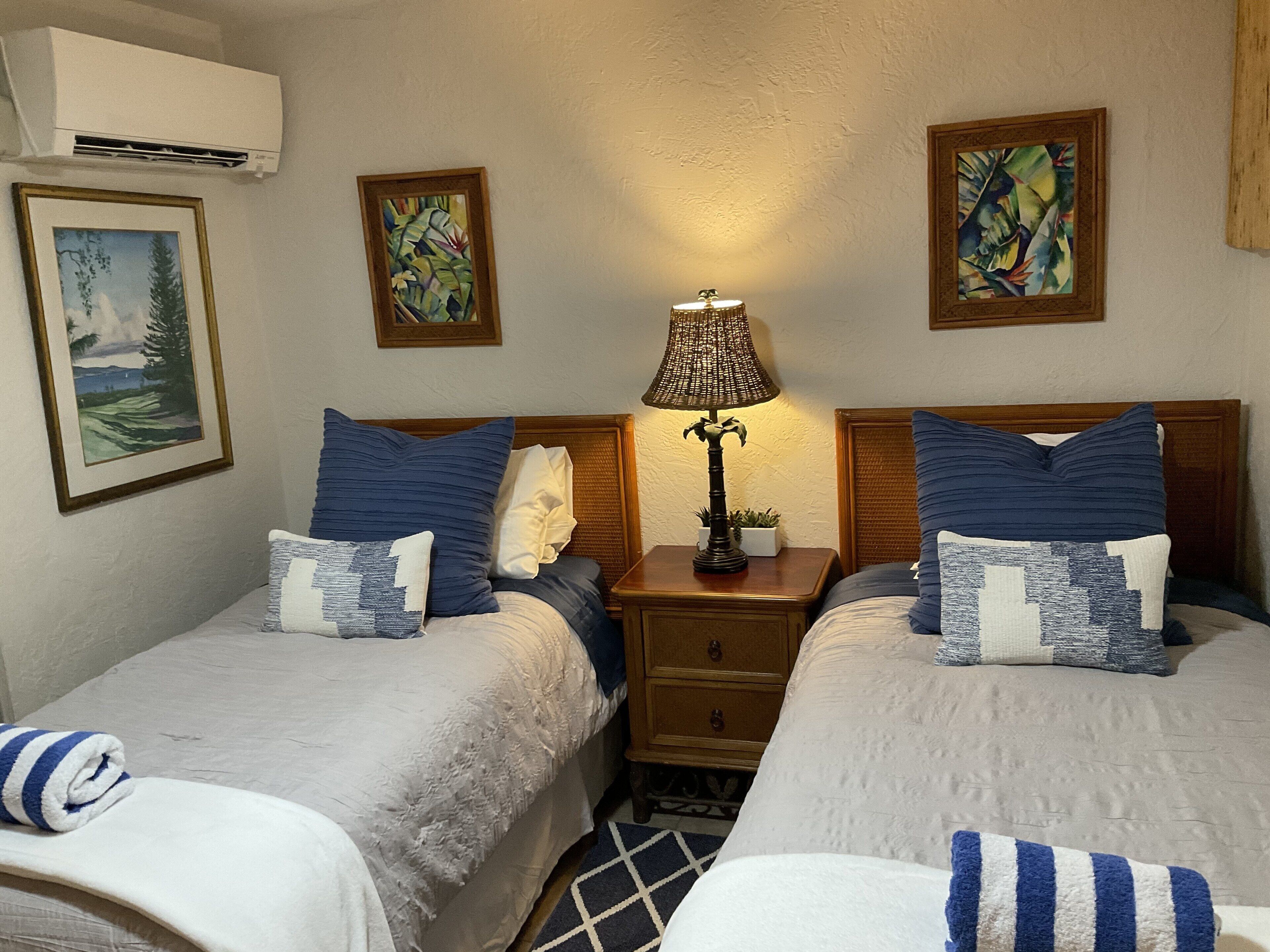 2 bedrooms, iron/ironing board, free WiFi, bed sheets