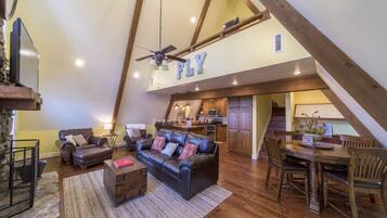 TV, caminetto, videogiochi, libri