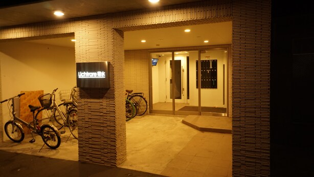 A building entrance with a sign reading "Lichtrare Hotel". - Kikusui Mark's apartment (Sapporo)