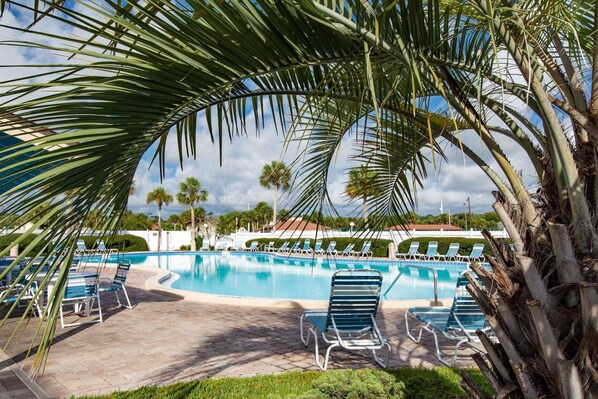 Condo, Multiple Beds (Ocean and Racquet #3116) | Pool | A heated pool