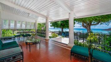 Villa, 4 Bedrooms | Balcony