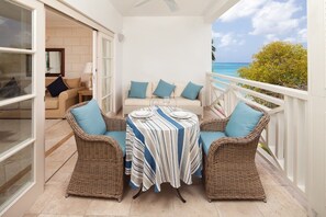 Apartment, 1 Bedroom | Outdoor dining - Waterside 402 by Blue Sky Luxury (Paynes Bay)